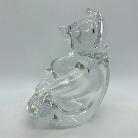 Vannes Vintage Glass Pipe Rest, Clear. 5-1/4” Tall. - Picture 4 of 6